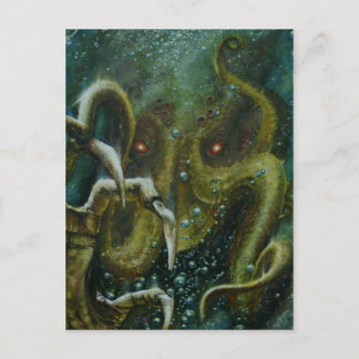 Dan Henk Cthulhu Briefkaart