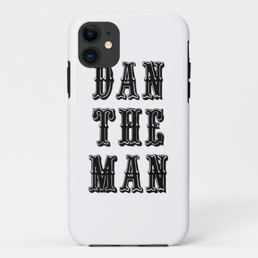Dan het Man Case-Mate iPhone Case (Achterkant)