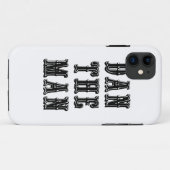 Dan het Man Case-Mate iPhone Case (Achterkant (horizontaal))