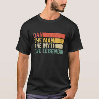 Dan Het Man De Mythe Het Legende geschenk voor D T-shirt