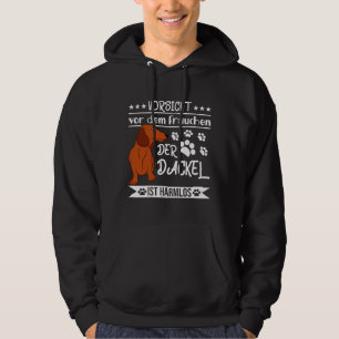 Dan is deze Dachshund mama ideaal voor jou. Hoodie