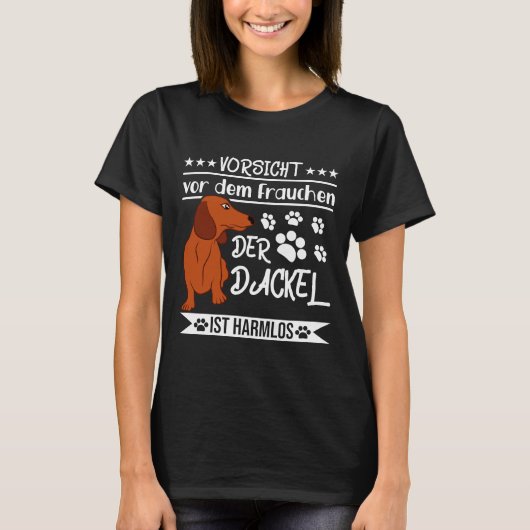 Dan is deze  Dachshund mama ideaal voor jou. T-shirt (Voorkant)