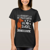 Dan is deze  Dachshund mama ideaal voor jou. T-shirt (Voorkant)
