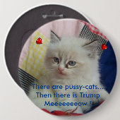 Dan is er Trump Ronde Button 6,0 Cm (Voorkant /achterkant)