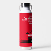 Dan is het HOCKEY Water Bottle Waterfles (Voorkant)