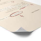 “Dan is het niet het einde” Book Quote Print (Hoek)