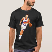 Dan Majerle Pixel Dribble Qiangy T-shirt (Voorkant)