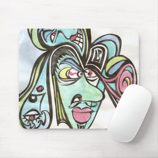 Dan Messina Mousepad_1 Muismat (Met muis)