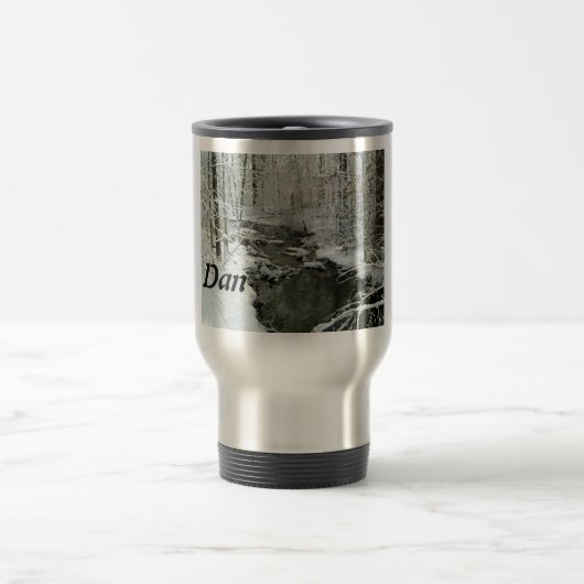 Dan-Name Style-Creek Uitzicht-Travel Mug Reisbeker (Center)