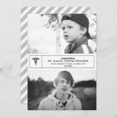 Dan & nu 2 Uitnodiging van het Afstuderen van de F (Voorkant / Achterkant)