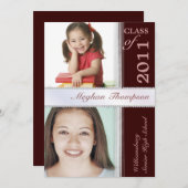 Dan & nu de Joodse Aankondiging van het Afstuderen (Voorkant / Achterkant)