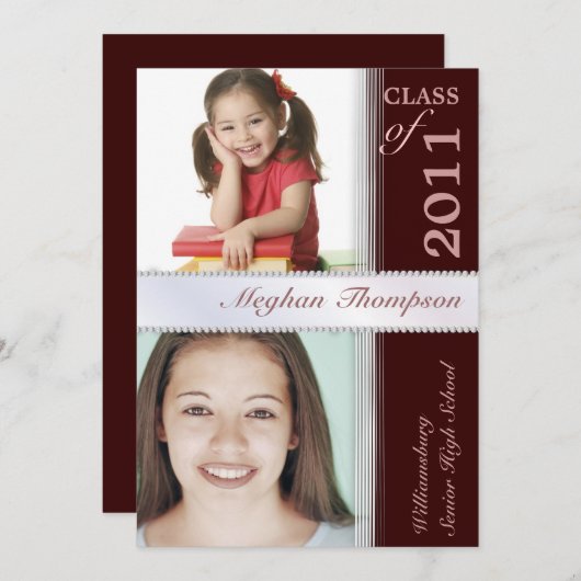 Dan & nu de Joodse Aankondiging van het Afstuderen (Voorkant / Achterkant)