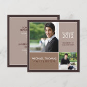 Dan nu de Moderne Uitnodiging van de Partij van de (Voorkant / Achterkant)