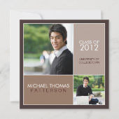 Dan nu de Moderne Uitnodiging van de Partij van de (Voorkant)