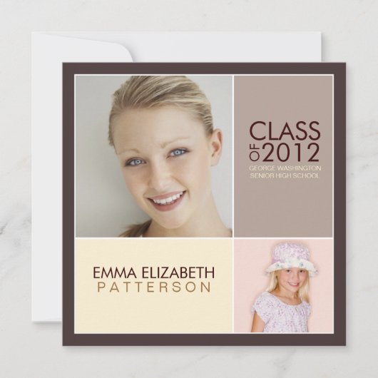 Dan nu de Moderne Uitnodiging van de Partij van de (Voorkant)