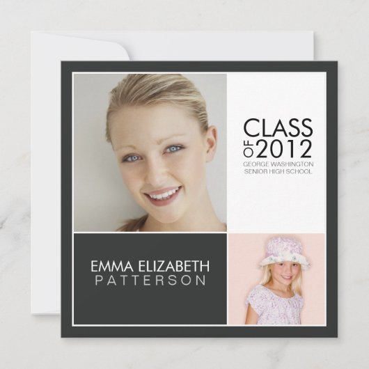 Dan nu de Moderne Uitnodiging van de Partij van de (Voorkant)