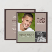 Dan nu de Moderne Uitnodiging van de Partij van de (Voorkant / Achterkant)