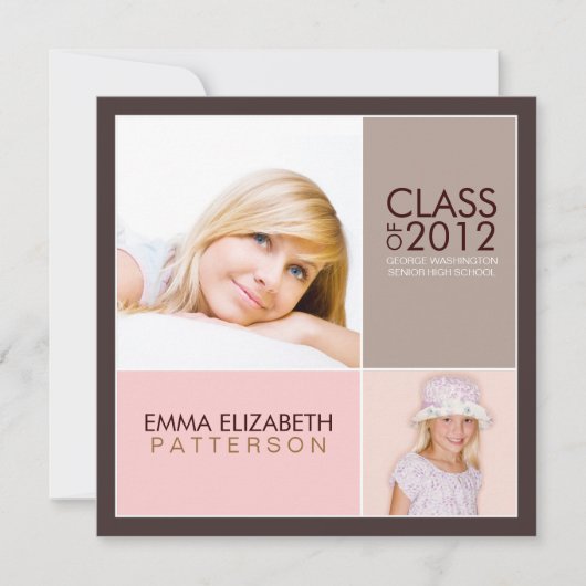 Dan nu de Moderne Uitnodiging van de Partij van de (Voorkant)