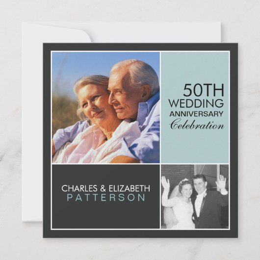 Dan nu de Moderne Uitnodiging van de Partij van he (Voorkant)