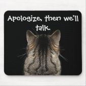 Dan praten we over Funny Cat. Muismat (Voorkant)