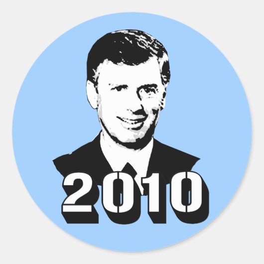 Dan Quayle Ronde Sticker (Voorkant)
