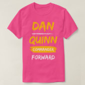 DAN QUINN COMMANDER FORWARD WASHINGTON T-shirt (Design voorkant)