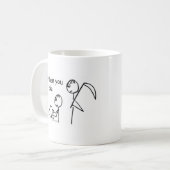 Dan sterf je koffiemok (Voorkant links)