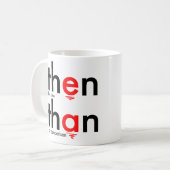 Dan Than Grammar Mok Nerdy kerstcadeaus (Voorkant links)