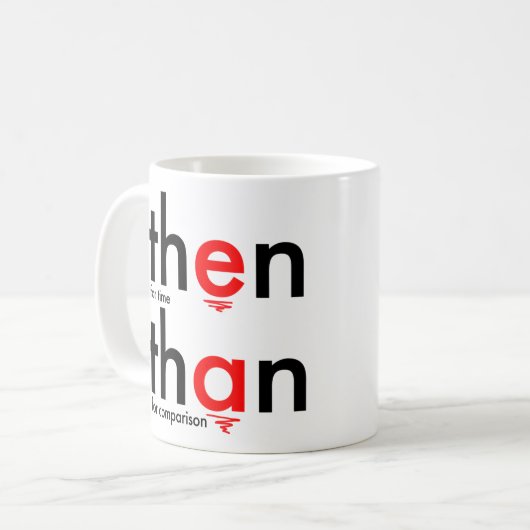 Dan Than Grammar Mok Nerdy kerstcadeaus (Voorkant links)