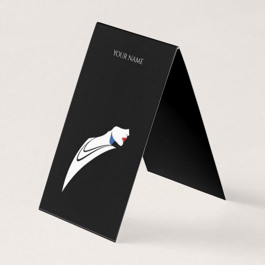 DAN VROUW VISITEKAARTJE (Voorkant)