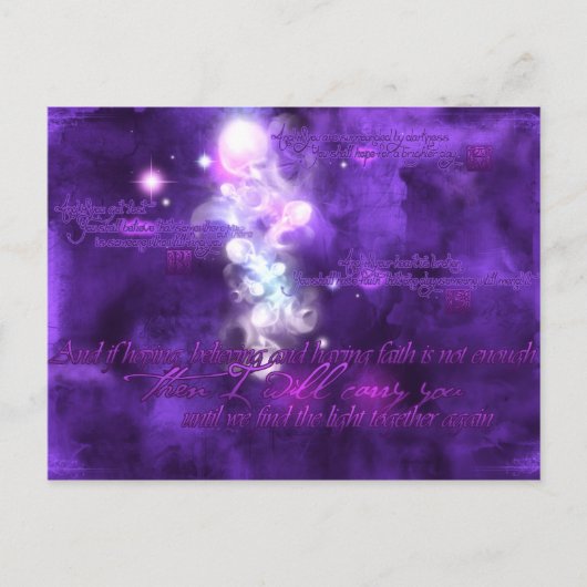 Dan zal ik je meenemen briefkaart (Voorkant)