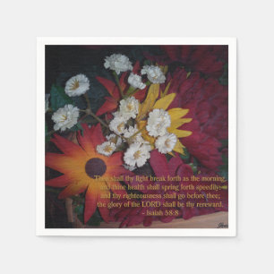 Dan zal uw licht breken servet