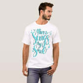 Dan zingt mijn Muzieknoten T-shirt (Voorkant volledig)