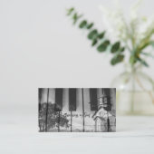 Dan zingt mijn soep met het toetsenbord van de Lan Visitekaartje (Staand voorkant)