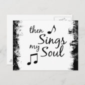 Dan zingt mijn sol briefkaart (Voorkant / Achterkant)