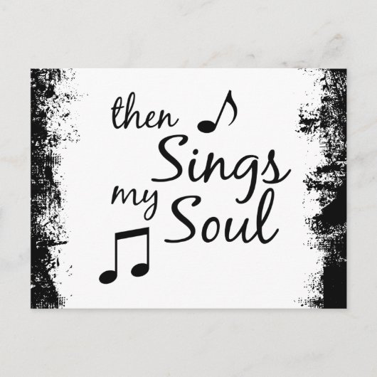 Dan zingt mijn sol briefkaart (Voorkant)