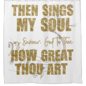 Dan zingt mijn sol douchegordijn (Voorkant)