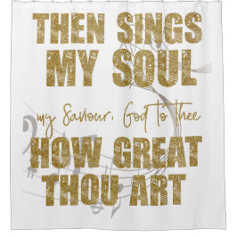 Dan zingt mijn sol douchegordijn