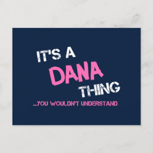 Dana ding dat je niet zou begrijpen briefkaart