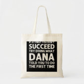 DANA Gift Name Personalized Birthday Funny Christm Tote Bag (Voorkant)