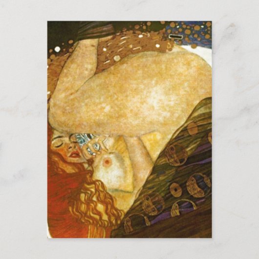 Dana? Gustav geschilderd Klimt, 1907. Bron: Ander Briefkaart (Voorkant)