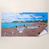 Dana harbour strandlaken (Voorkant)