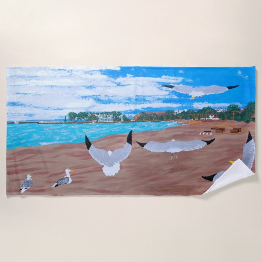 Dana harbour strandlaken (Voorkant)