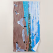 Dana harbour strandlaken (Voorkant)