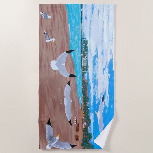 Dana harbour strandlaken (Voorkant)