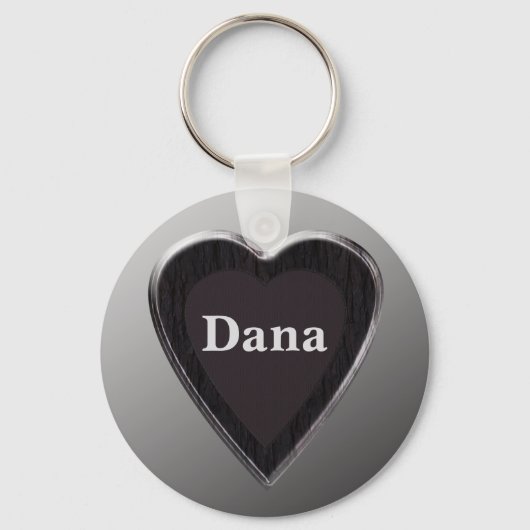 Dana Heart Keychain door 369MyName (Voorkant)