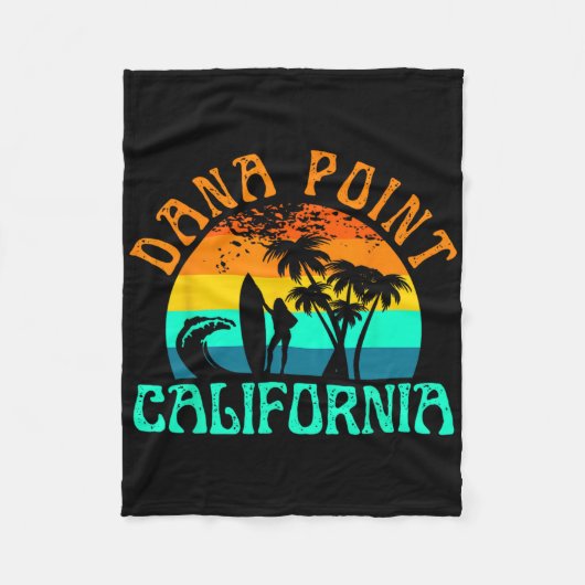 Dana Point Beach  Fleece Deken (Voorkant)