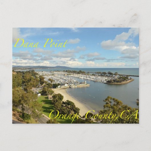 Dana Point California Briefkaart (Voorkant)