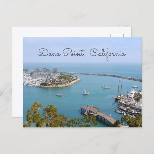 Dana Point California  Briefkaart (Voorkant / Achterkant)