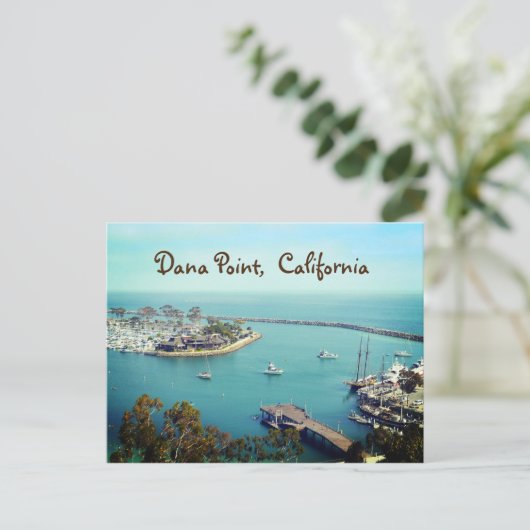 Dana Point California Briefkaart (Staand voorkant)